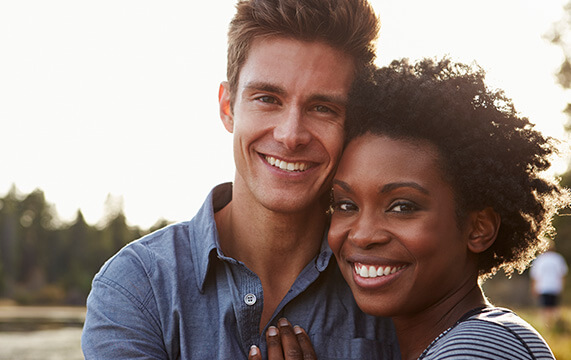 happy young couple