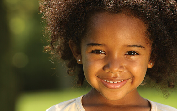 smiling little girl